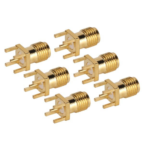 100 stk. RF koaksialkabeladapter PCB-modulmontering koaksialkontakt