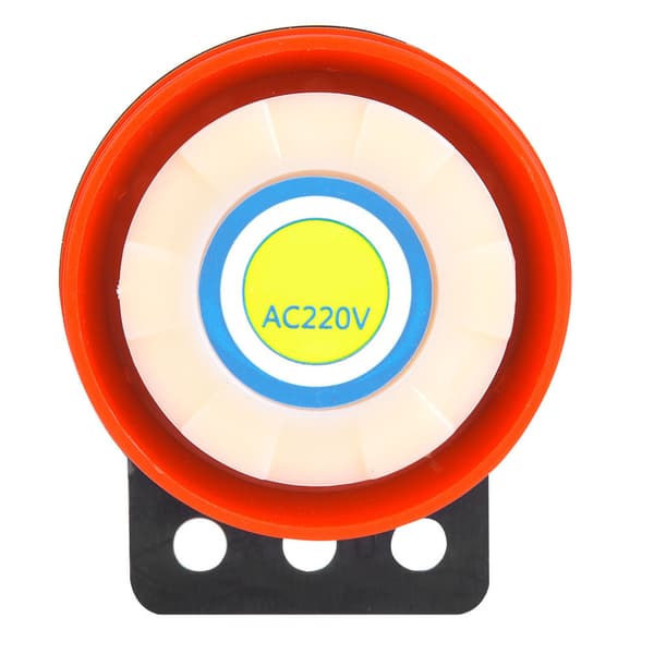 220V 110dB Aktiv Summer Alarm Beeper med Ledning til DIY Elektronik
