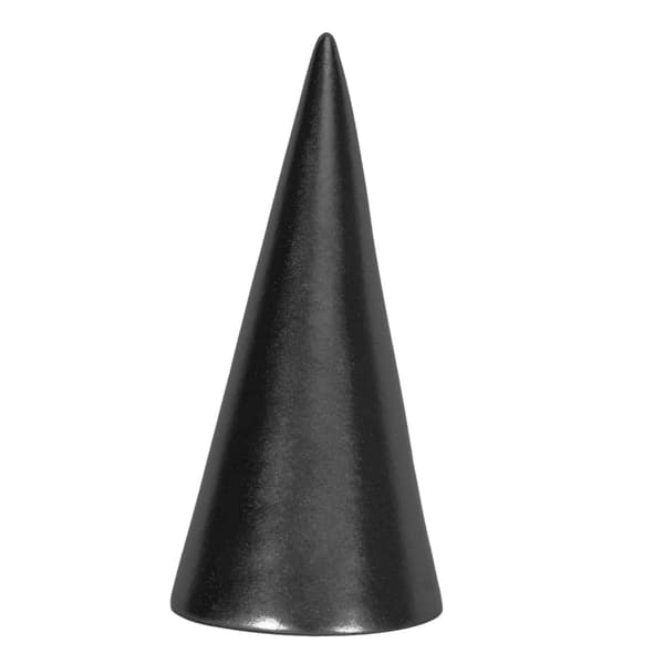 Fleksibel Ringholder Smykke Display Stand til Forlovelses- og Vielsesringe Sort