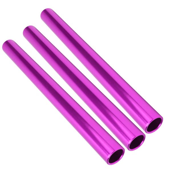 Reläpinnar av aluminiumlegering 3-pack Lila Sprinttävling