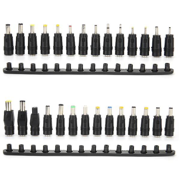 28 stk. 5,5x2,1 mm Universal Laptop Oplader Tip Hun Adapter