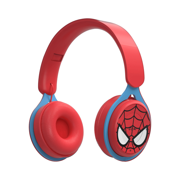 Anime over-ear vikbart bluetooth -headset spiderman