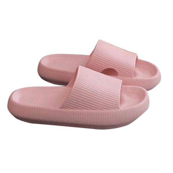 EVA skridsikker tyk sål super bløde hjemmesko Pink 40 to 41