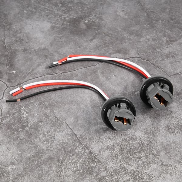 2-benet T20 7443 LED Bremselys Sokkel Adapter