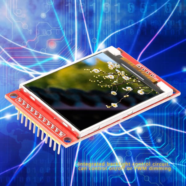 2,0\" TFT-skærmmodul, ILI9225, 176x220 SPI, 3V/5,5V