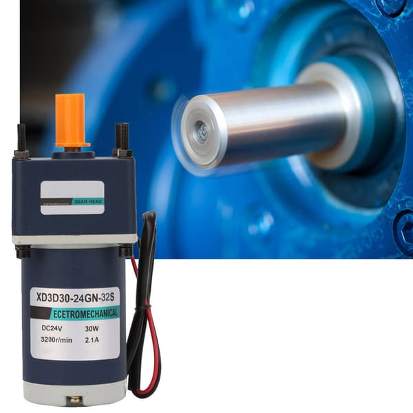 30W 50RPM Permanent Magnet DC Reduktionsgearmotor