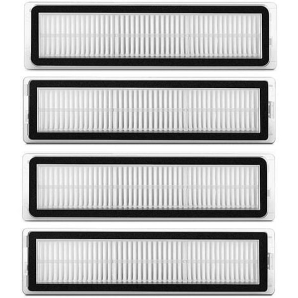 4 stk til Xiaomi Dreame D9/l10 Pro Hepa Filter fejerobot