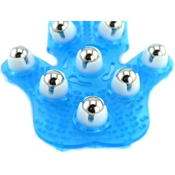 SPA push-back meridian borstkula massager (blå)