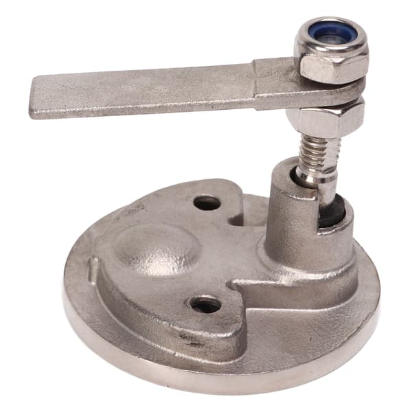 61x57mm Marine Flush Hatch Pull 316 Rustfritt Stål Sølv Yacht Båt Hardware