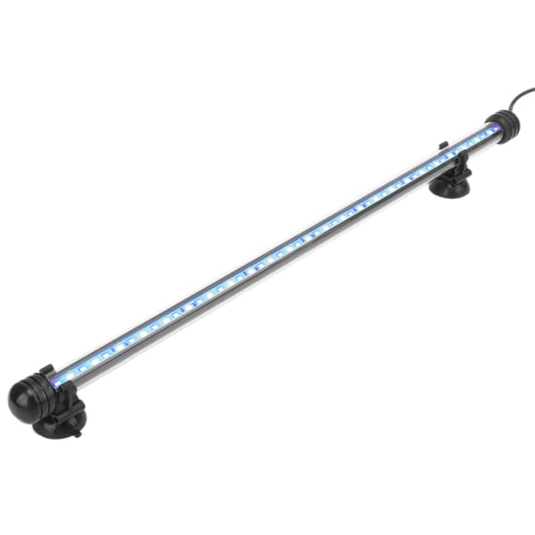 Vanntett LED Akvarielys 3 Moduser Dimbar 100‑240V EU Plugg 48CM