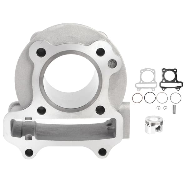 GY6 80CC Moped Scooter Motor Cylinder Kolv Ring Stift Packning Ombyggnadssats