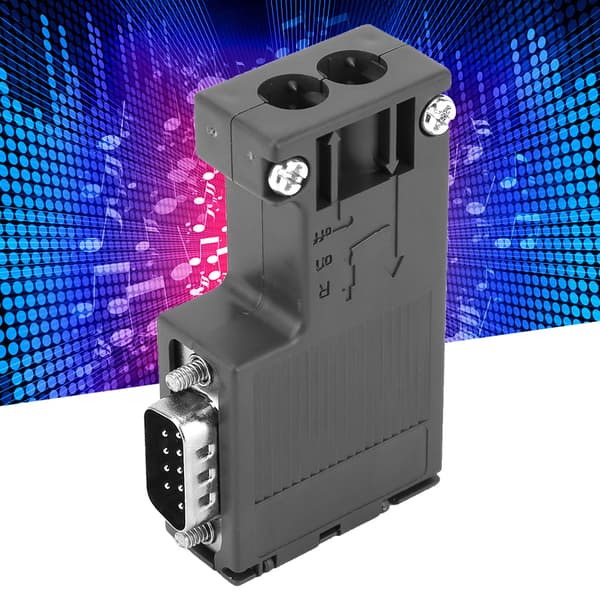 Siemens DP-stik 6ES7972 0BA12 0XA0 uden programmeringsport