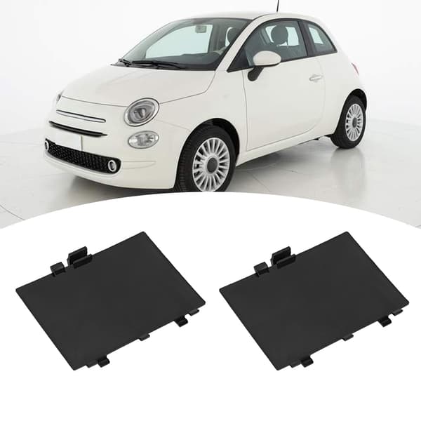 Fiat 500 Främre Stötfångarskydd Panel Vänster Höger Par 71752114