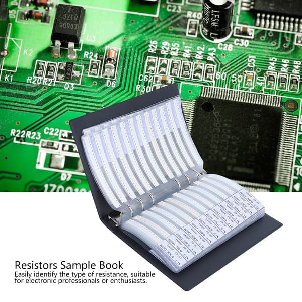 0201 170 Værdi Modstandssortiment Kit Elektroniske Komponenter Plastopbevaringsboks Sort