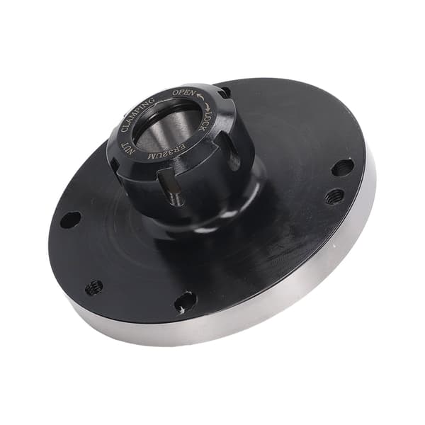 Spændepatron Chuck 7 Huller 4,92 Tommer Diameter 1,97 Tommer Højde CNC Fræsemaskine Drejebænk Gravering