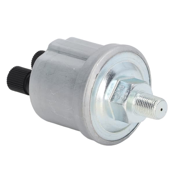 VDO 1/8 NPT 0-10 Bar Oljetrykksensor Aluminiumslegering Stabil Generator Dobbelthode Matt Finish