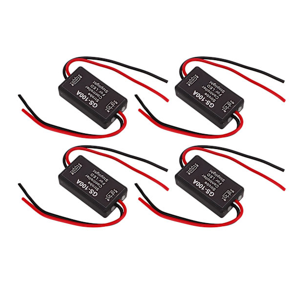 4 stk. 12V DC LED Stroboskoplys Controller til Motorcykel Bil Lastbil