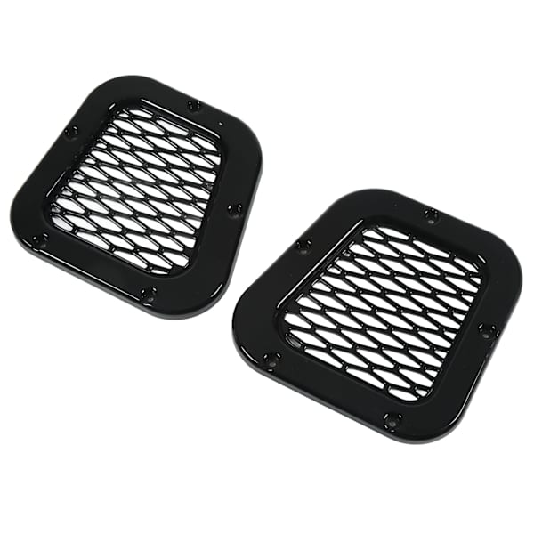 Land Rover Defender 2004 2019 Front Grill Luftinntaksdeksel Gloss Sort Erstatning