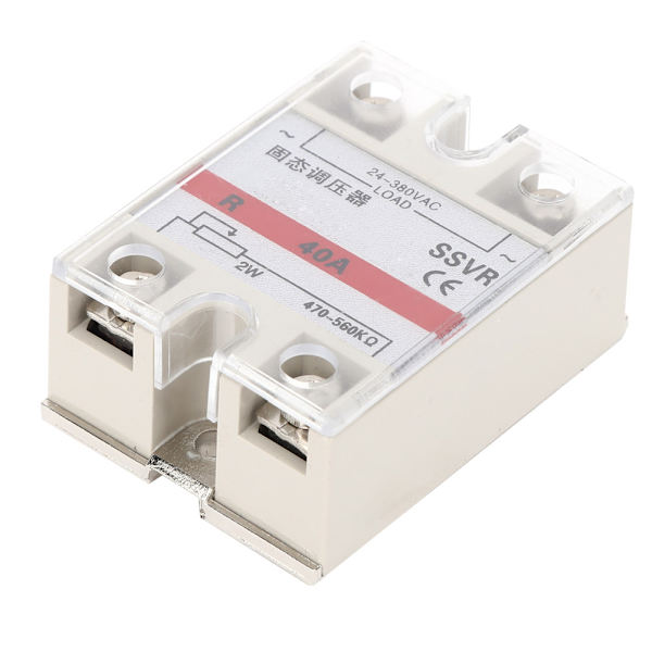 Enfas Solid State Spänningsregulator Relämodul Lågfrekvens SSVR-40A 24-380VAC