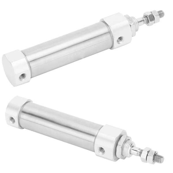 Mini dobbeltvirkende enkeltstangs pneumatisk luftcylinder i rustfrit stål udstyr CDJ2B16CDJ2B16-30B