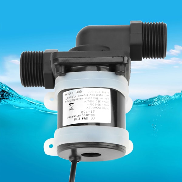12V Mini DC Cirkulerande Vattenpump Boost 40C till 100C