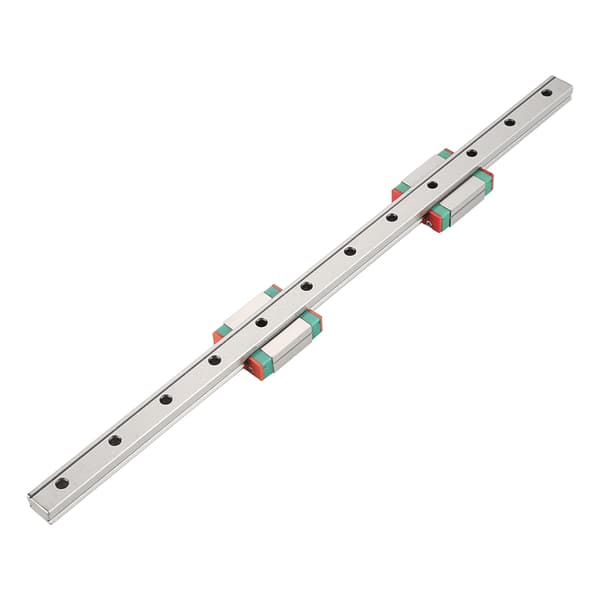 300mm MGN12 Linjär Guide Skena 12mm Bredd med 2 MGN12B Glidblock