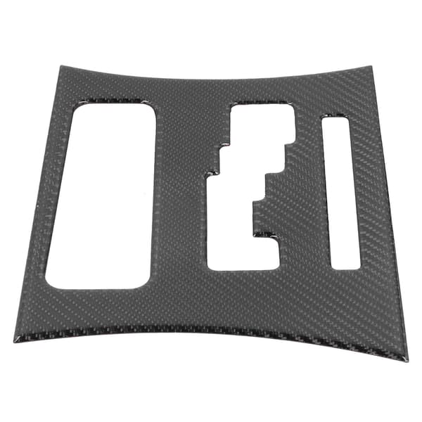 Kulfiber Centerkonsol Kontrol Gear Panel Dekoration til Dodge Charger 2011 2014 Bildele Automatgear
