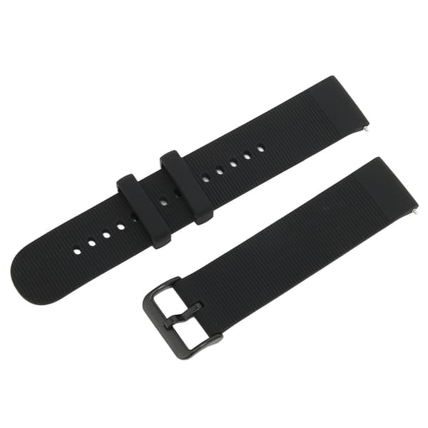 Amazfit GTS 3 Pro Silikon Armband Svart Justerbart