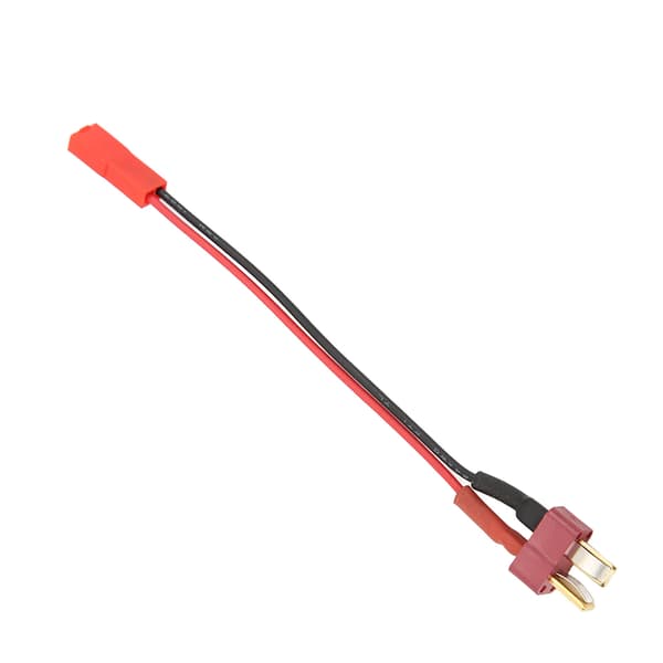 JST-stik til T-stik 130 mm RC Bil Fly Båd Adapter
