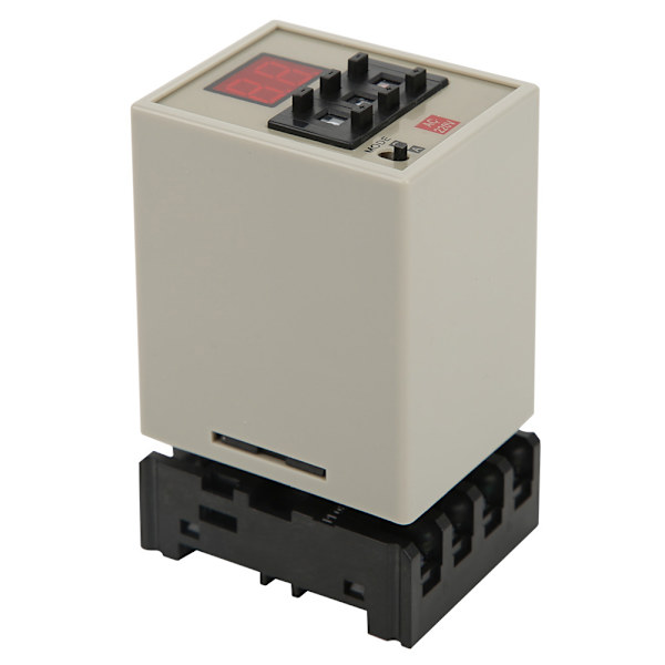 AH3 DM Digital Fördröjningstimerrelä AC220V Hög Precision AB Dubbelläge med Bas
