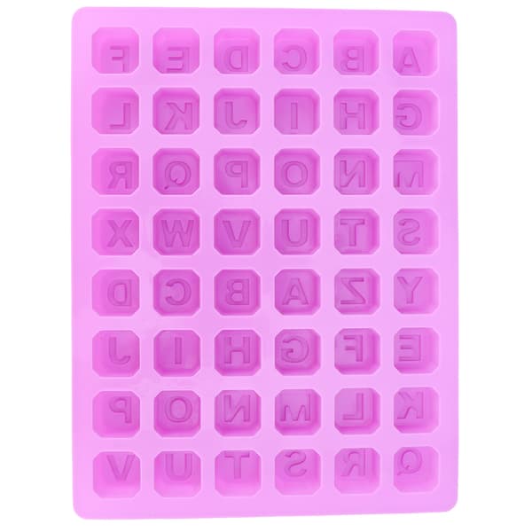 Alphabet Sjokolade Godteri Isbit Bakebrett 48 Hulrom