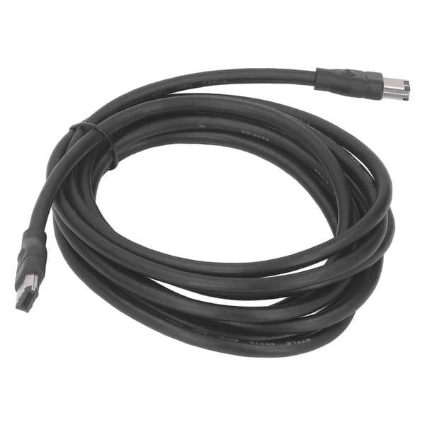 6-Pin til 6-Pin Firewire Kabel Plug and Play IEEE1394 til Videokamera Digitalkamera Printer Scanner 30 Meter