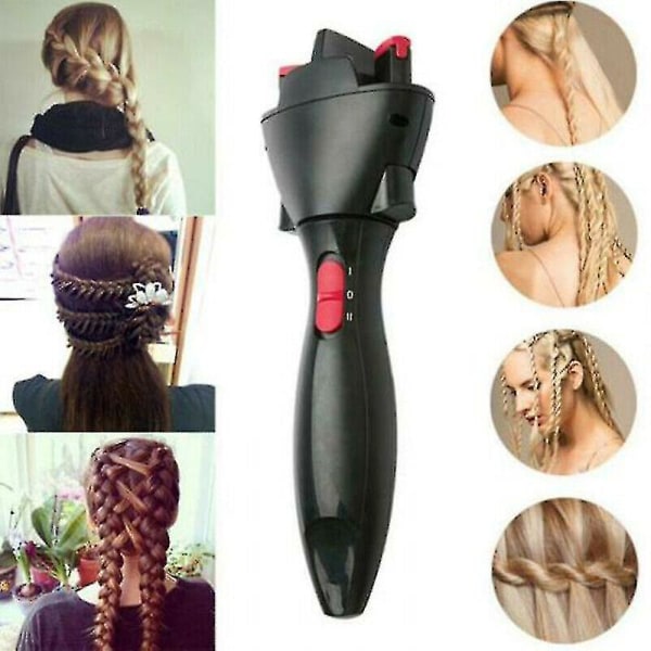 Automatisk hårflätning Styling Tool Elektrisk flätad Twist Curling