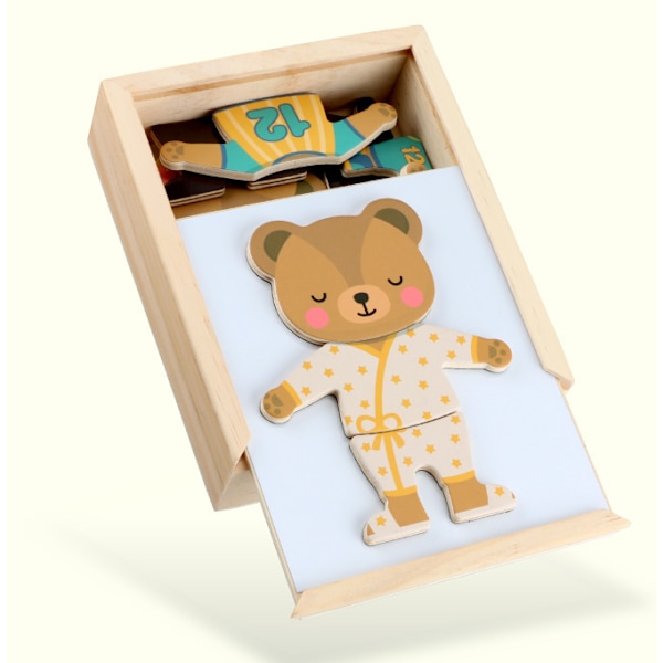 MG-Bear Change 3D pusselspel,