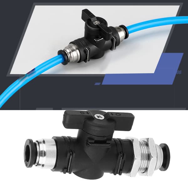 8 mm Quick Connect pneumatisk luftventilkontakt