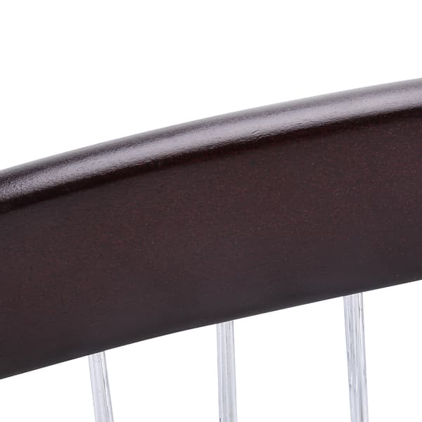 Roterende Træ Slipsophæng - 24 Kroge, Mørkerød