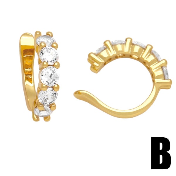 Korvakorut Vintage Zircon Cross Muotikorut Ac9007 C