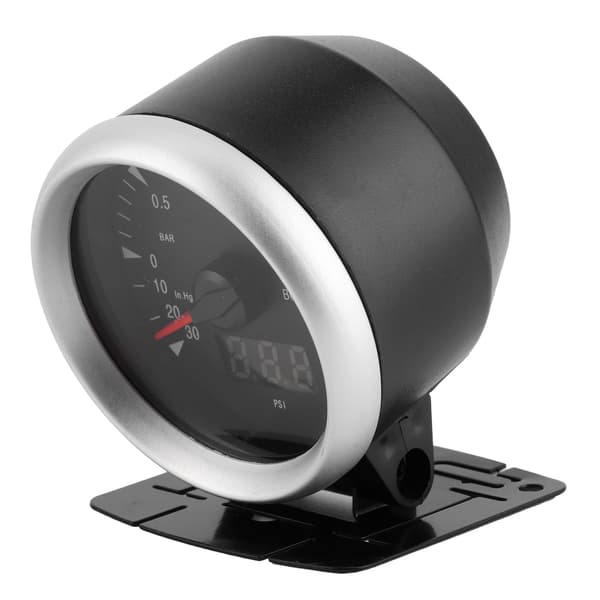 60mm 2,5 tommer 12V Universal LED Bil Turbo Boost Måler 30 til 2,5 BAR LED Indikator Kontrol