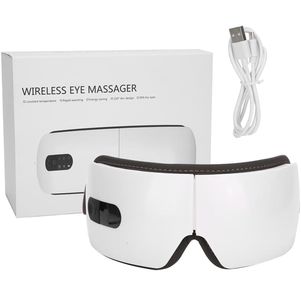 Elektrisk Øjenmassager Varme Lufttryk Vibration Trætheds Lindring