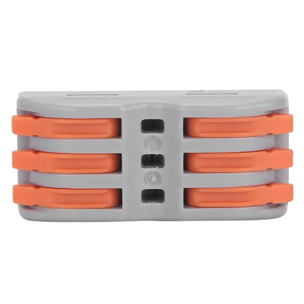 50 stk. LED Terminal Block Quick Connect Kompakt Blød Hård Ledningsstik Industritilbehør SPL-3