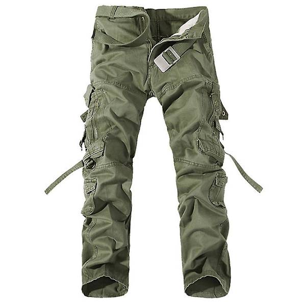 Miesten taskuhousut Army Green 38