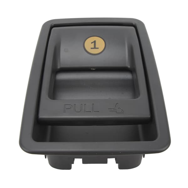 Folding Seat Latch Release Handle 7290908011C0 Grå Ergonomisk Pålitelig Baksete Latch Release Handle Bezel For Sienna 3. Rad