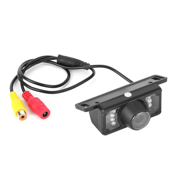 Bilvy Vanntett CCD Kamera 7 LED Nattsyn Universell Parkeringsmonitor