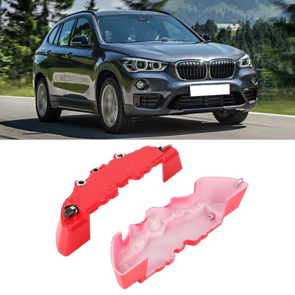 2 st High Quality ABS Användbara Universalbromsoksskydd för Bil Fram Bak Auto Kit