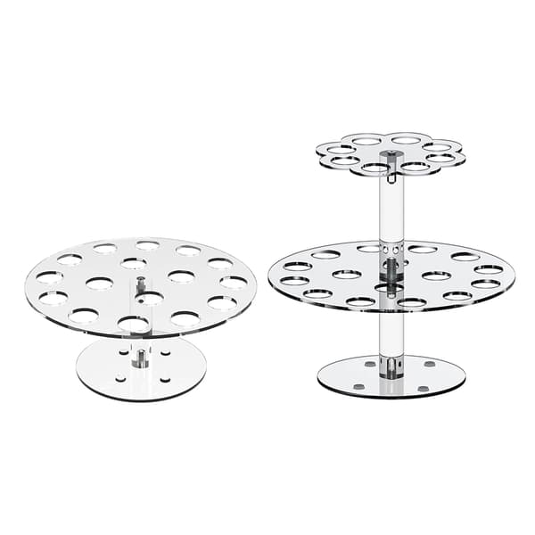Akryl Isvaffel Display Stativ Popcorn Holder
