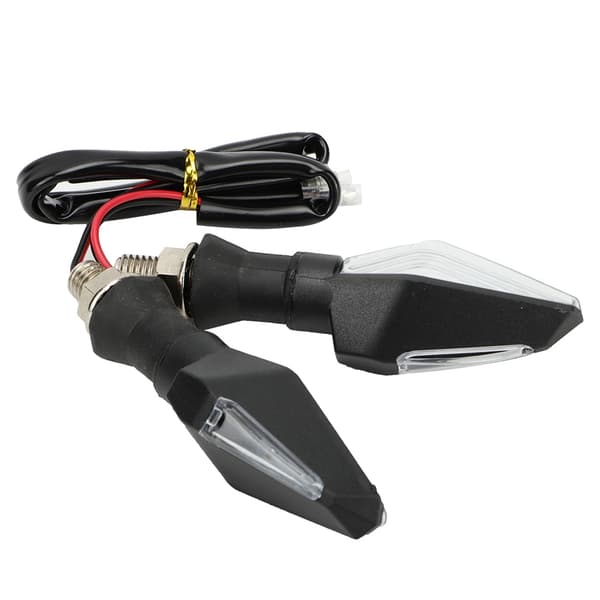 2. generation 12 LED dobbeltfarvede blinklys til motorcykel scooter ATV tilbehør MK024