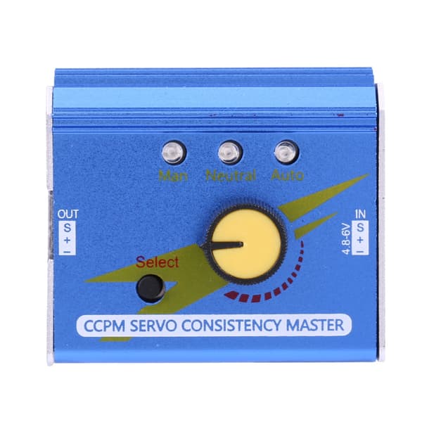 CCPM Servo Master Motor Tester og ESC Checker for RC-fly, bil og båt
