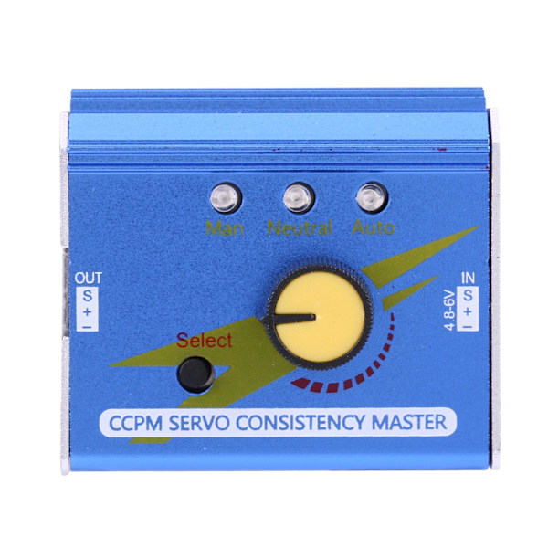 CCPM Servo Master Motor Tester og ESC Checker til RC-fly, bil og båd