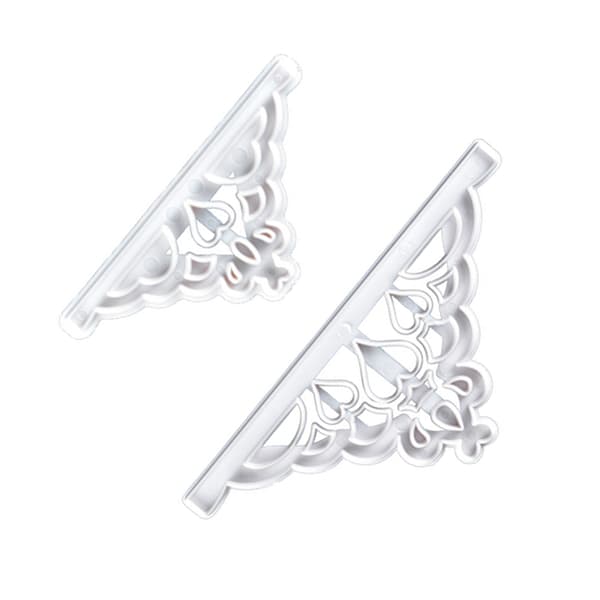 2-delt kroneformsett Prinsesse Tiara Kake Dekorering Form for DIY Bursdagsfest