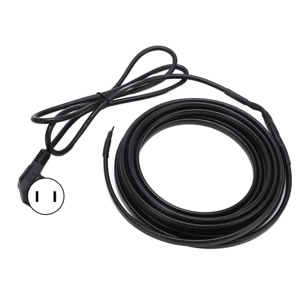 Selvregulerende varmekabel 5 meter med plugg for vinter USA Plugg 110V